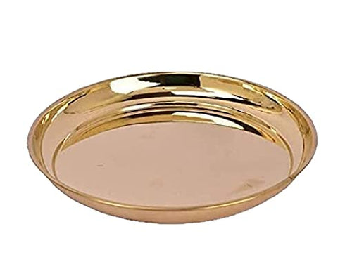 Brass Puja Plate 0.02Kg
